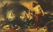 William Etty Christ Appearing to Mary Magdalene after the Resurrection oil painting reproduction